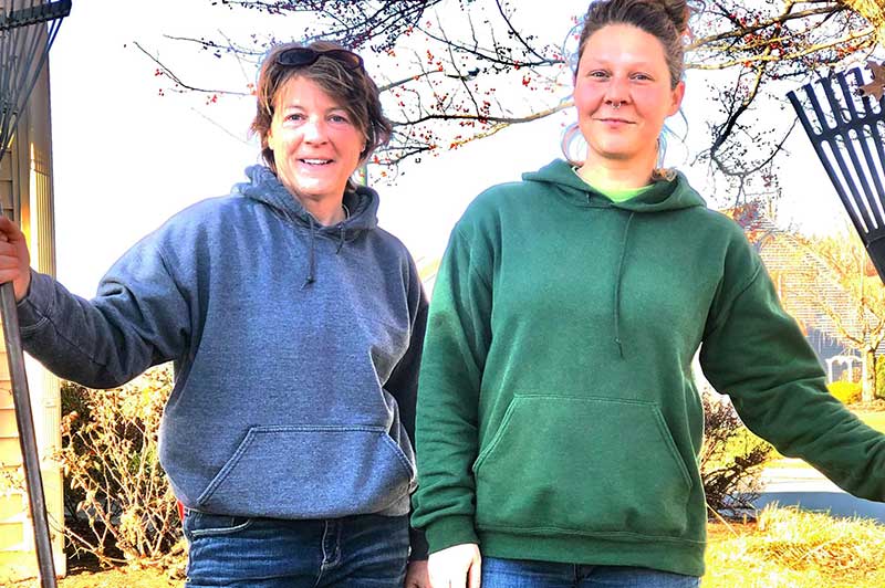 Connelly gardening staff